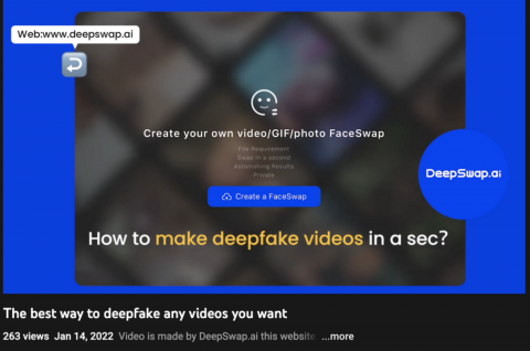 A DeepSwap’s tutorial