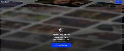 Upload any video swap any face
