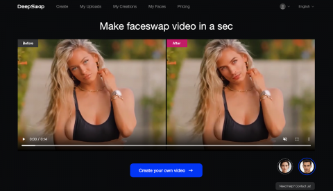 Deepswap for deepfake