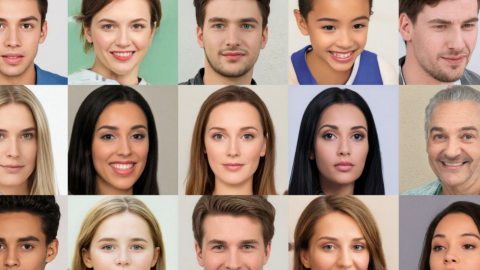 Deepfake Faces of different people