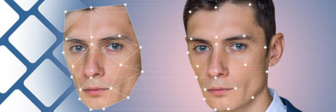 AI analyzing facial features