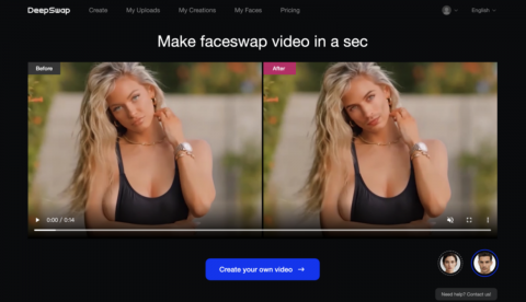 DeepSwap.ai-Metaverse deepfake