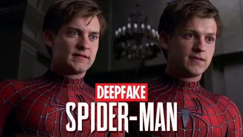 faceswap online Spider-Man